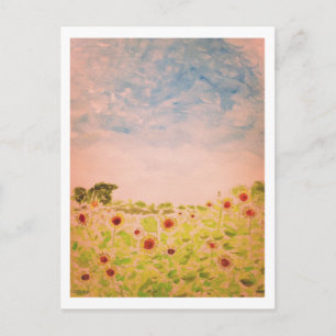 Sunflowers Postcard