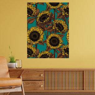 Sunflowers Poster