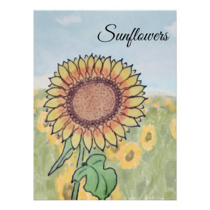 Sunflowers  poster
