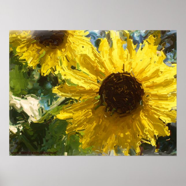 sunflowers poster (Front)