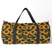 Sunflowers Print Cut Sew Bag