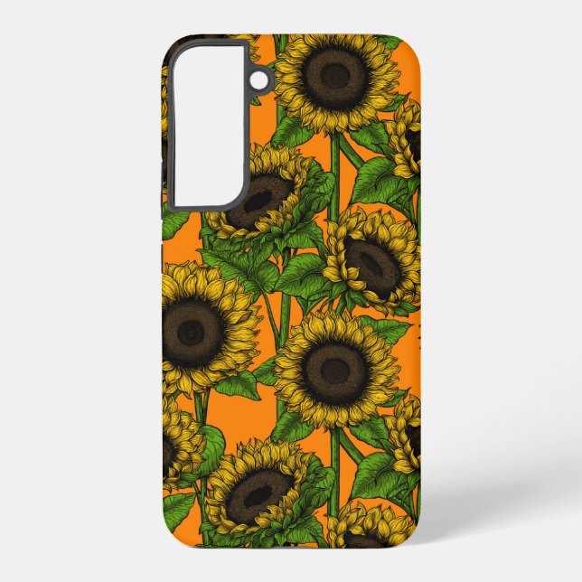 Sunflowers Samsung Galaxy S22+ Case (Back)