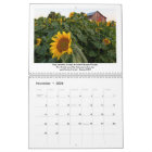 Sunflowers & Scriptures Calendar