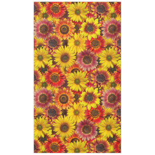 Sunflowers Seamless Pattern Tablecloth