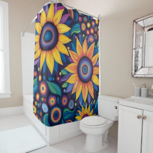 Sunflowers Shower Curtain