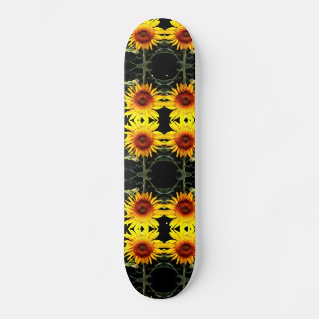 Sunflowers Skateboard (Front)