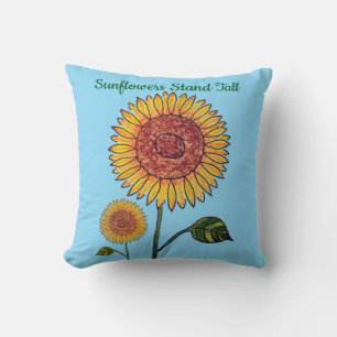 Sunflowers Stand Tall Cushion