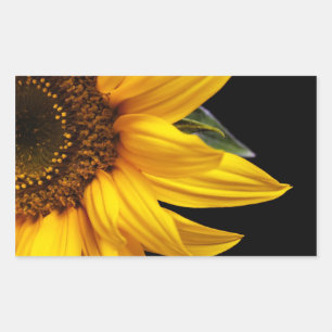 Sunflowers - Sunflower Customised Template Blank Rectangular Sticker