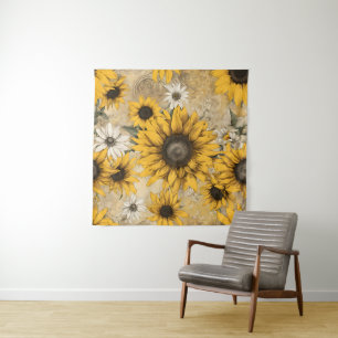 Sunflowers Tapestry