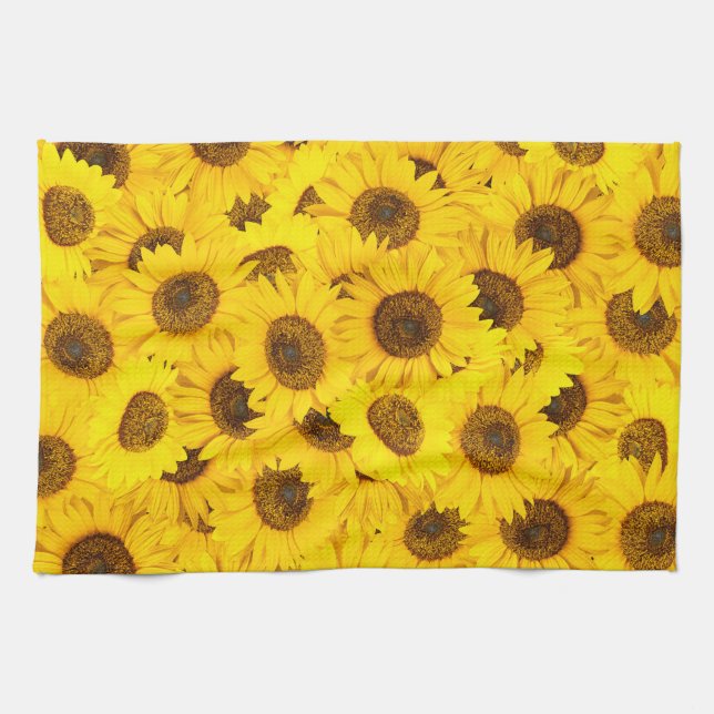 Sunflowers Tea Towel (Horizontal)