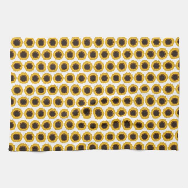 Sunflowers Tea Towel (Horizontal)