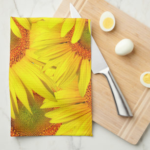 Sunflowers Tea Towel