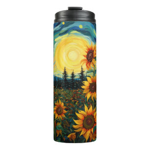 Sunflowers Thermal Tumbler