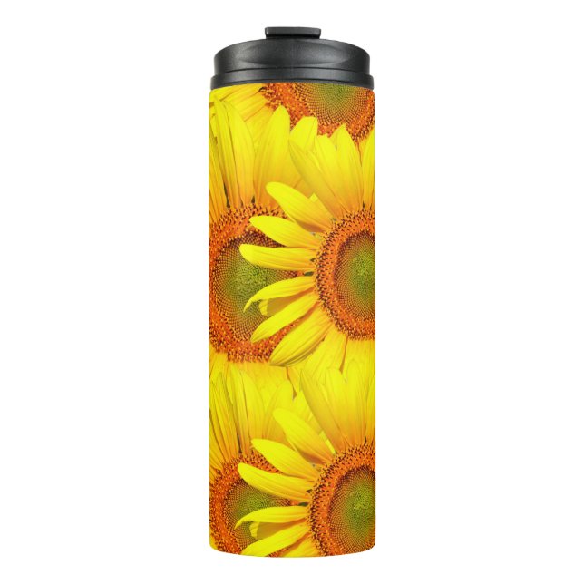 Sunflowers Thermal Tumbler (Front)