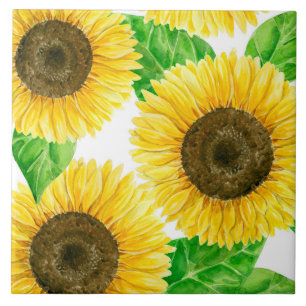 Sunflowers Tile