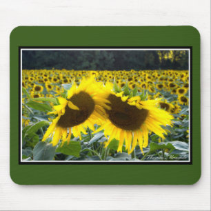 Sunflowers Together Mousepad by Thomas Minutolo