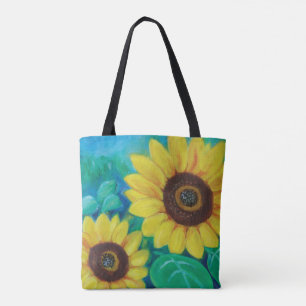 Sunflowers tote bag