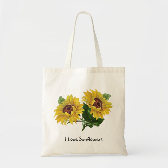 Sunflowers Tote Bag (Front)