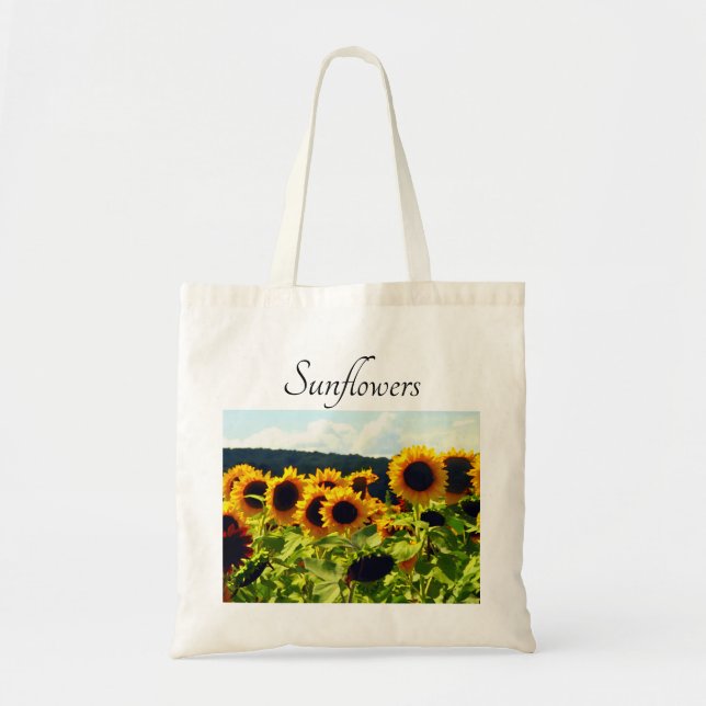 Sunflowers tote bag (Front)