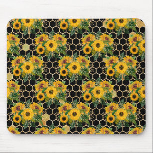 Sunflowers Turn Naturally Towards The Light Mouse Mat