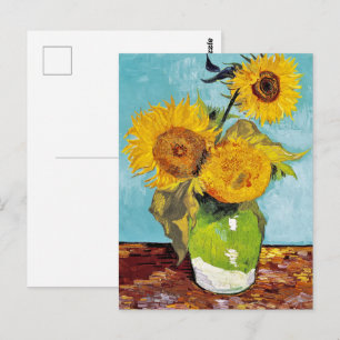 Sunflowers Van Gogh Postcard