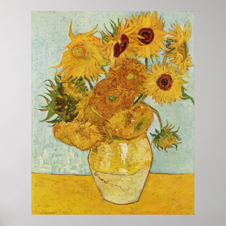 Sunflowers, Van Gogh Poster