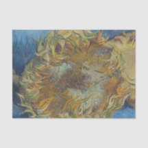 Sunflowers Van Gough Decoupage Paper