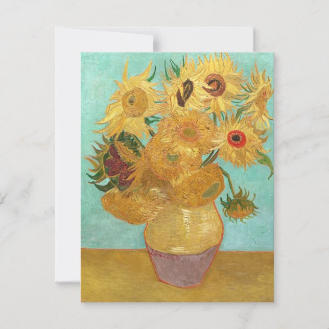 Sunflowers Vincent van Gogh (Front)
