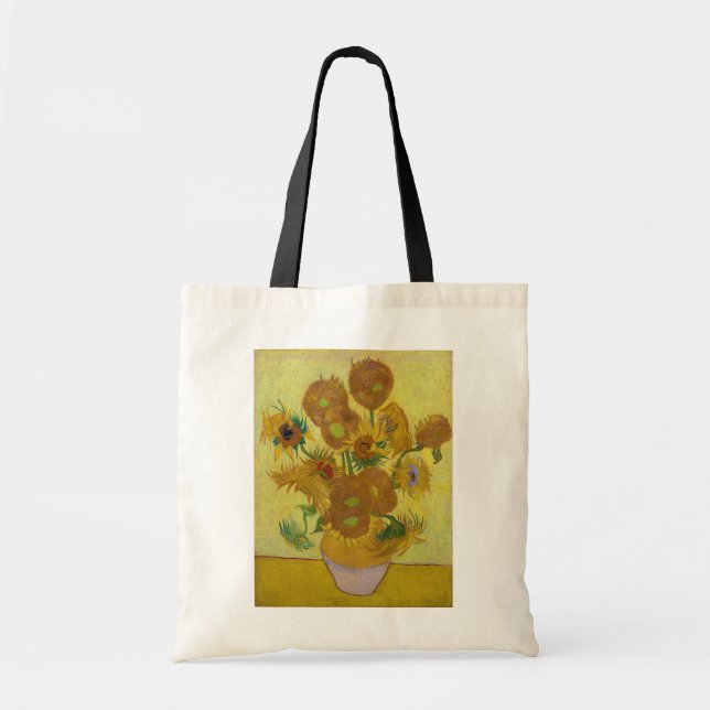 Sunflowers, Vincent van Gogh, 1889 Tote Bag (Front)