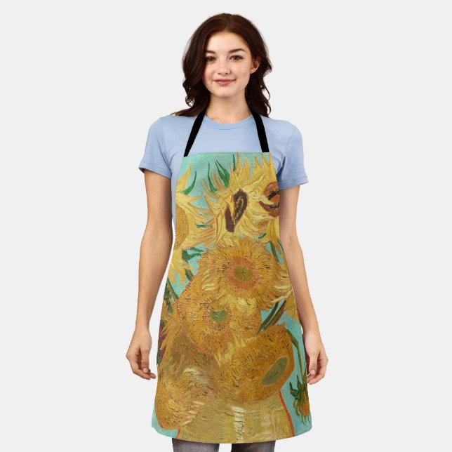 Sunflowers Vincent van Gogh    Apron (Worn)