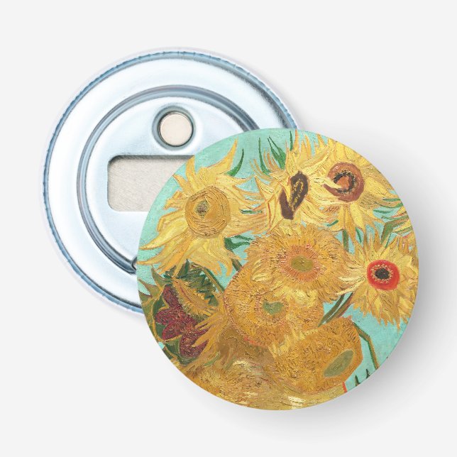 Sunflowers Vincent van Gogh   Bottle Opener (Front)