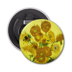 Sunflowers Vincent van Gogh Bottle Opener