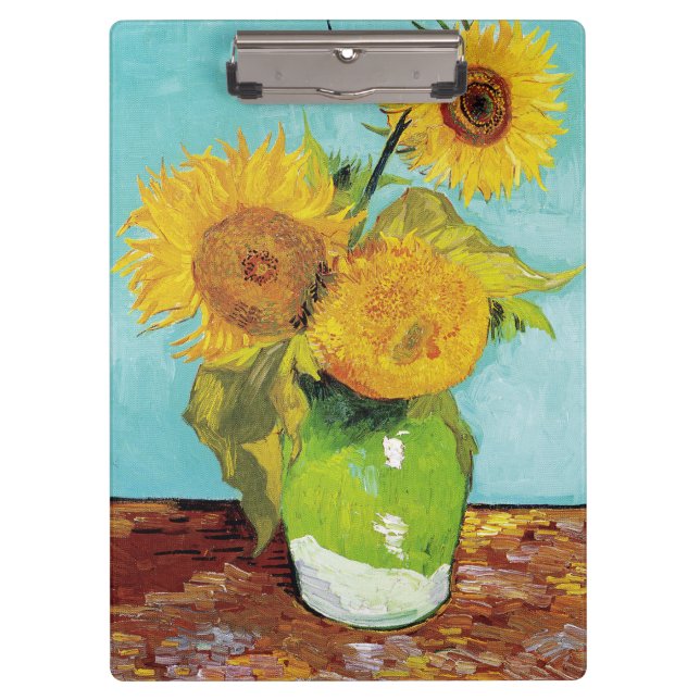 Sunflowers Vincent van Gogh   Clipboard (Front)