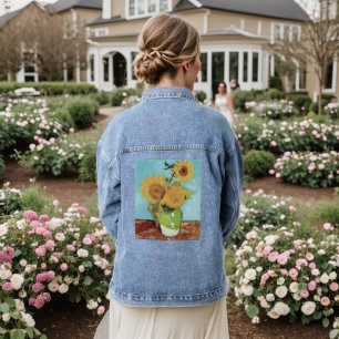 Sunflowers, Vincent Van Gogh Denim Jacket