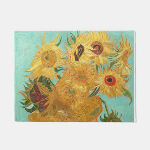 Sunflowers Vincent van Gogh Doormat