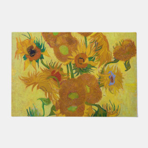Sunflowers, Vincent van Gogh Doormat
