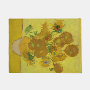 Sunflowers - Vincent van Gogh Doormat