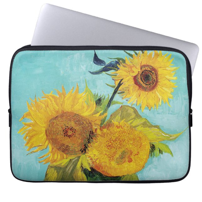 Sunflowers Vincent van Gogh  Laptop Sleeve (Front)