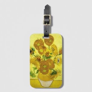 Sunflowers Vincent van Gogh Luggage Tag