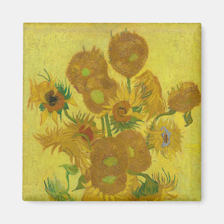 Sunflowers-Vincent van Gogh Magnet