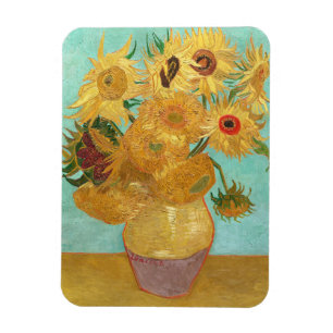 Sunflowers Vincent van Gogh  Magnet