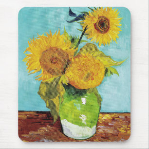 Sunflowers Vincent van Gogh    Mouse Mat
