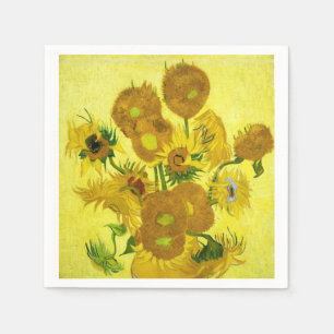 Sunflowers Vincent van Gogh Napkin