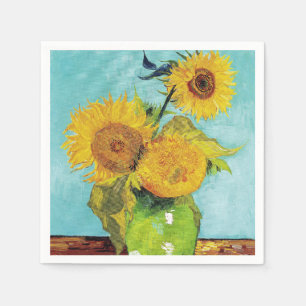Sunflowers Vincent van Gogh Napkin