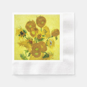 Sunflowers Vincent van Gogh      Napkin