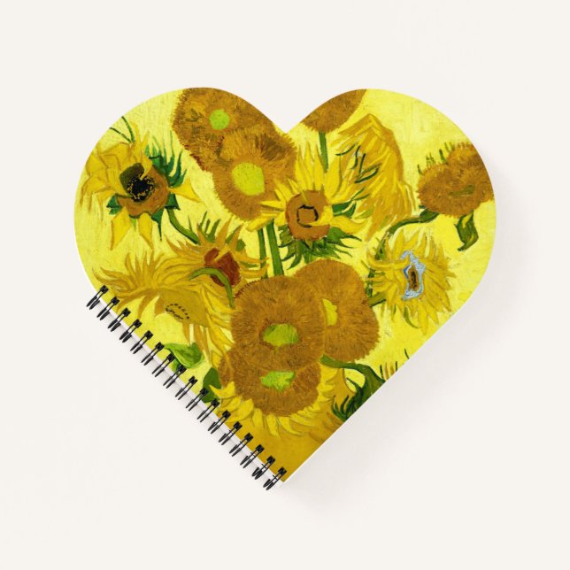 Sunflowers Vincent van Gogh     Notebook (Front)
