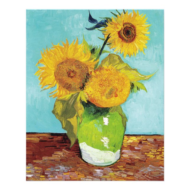 Sunflowers Vincent van Gogh  Photo Print (Front)