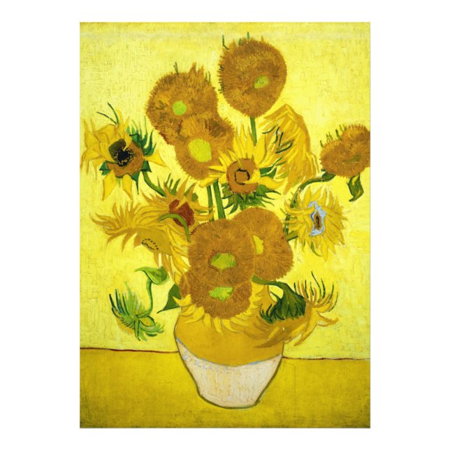 Sunflowers Vincent van Gogh   Photo Print (Front)