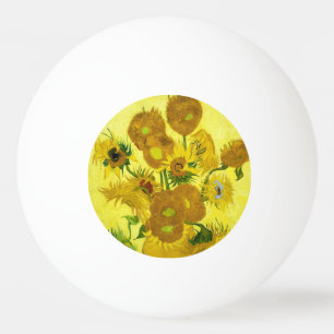 Sunflowers Vincent van Gogh    Ping Pong Ball