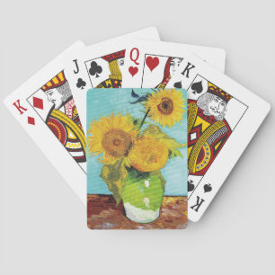 Sunflowers Vincent van Gogh    Playing Cards